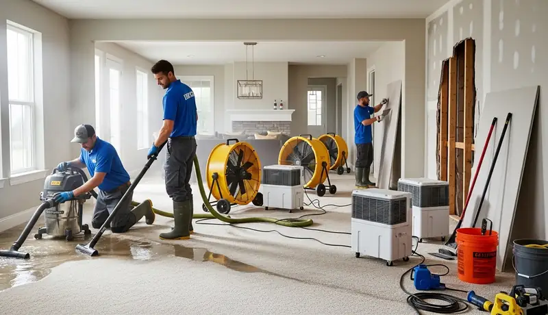 Complete Water Damage Restoration Project in Fairfield, CA in Fairfield, CA