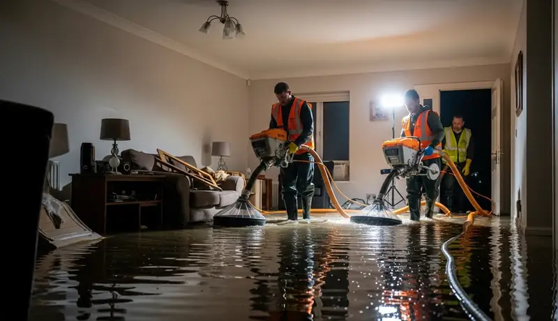 Emergency Water Removal Service Project in Fairfield, CA in Fairfield, CA